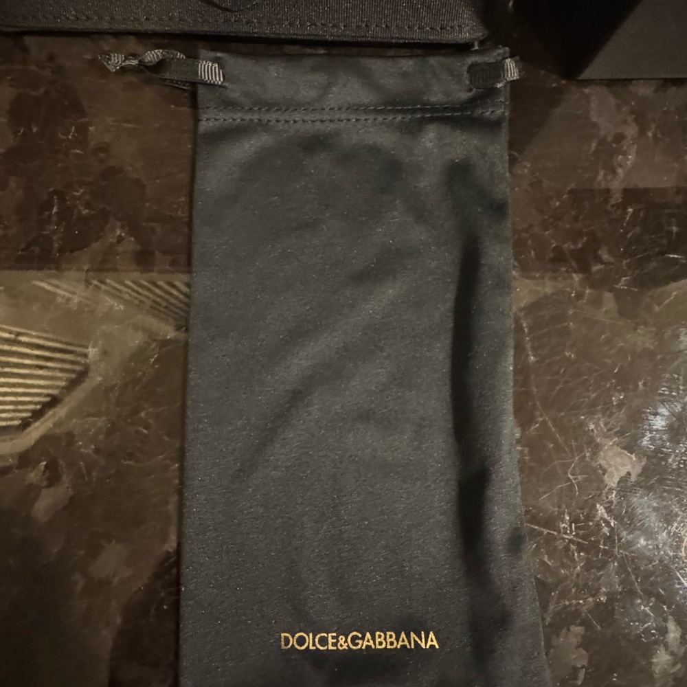 Dolce & Gabbana Bold Black Sunglasses - Picture 9 of 9